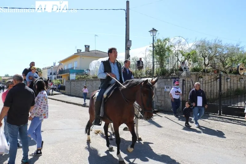Primer encierro de las fiestas del Noveno en San Felices de los Gallegos / CORRAL 