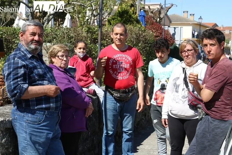 Primer encierro de las fiestas del Noveno en San Felices de los Gallegos / CORRAL 