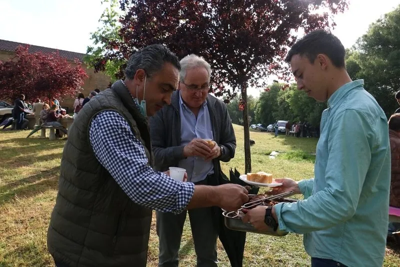 La celebración de San Isidro en el municipio de Bogajo estuvo presidida por el mayordomo Manuel Román González / CORRAL