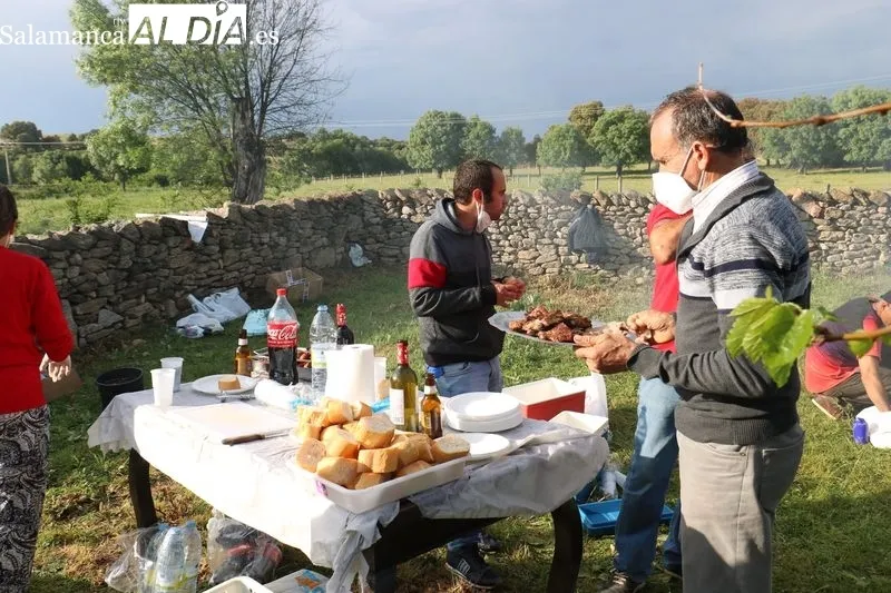 La celebración de San Isidro en el municipio de Bogajo estuvo presidida por el mayordomo Manuel Román González / CORRAL