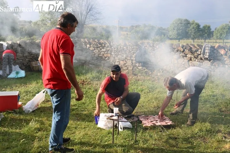 La celebración de San Isidro en el municipio de Bogajo estuvo presidida por el mayordomo Manuel Román González / CORRAL