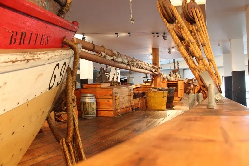 Sala del Museo Marítimo de Ílhavo