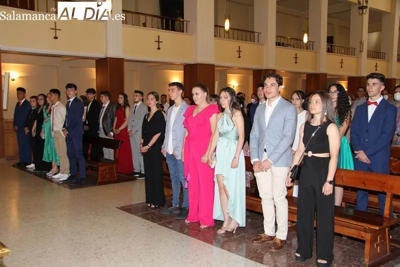 Graduación de alumnos de Segundo de Bachillerato en el Colegio San Agustín