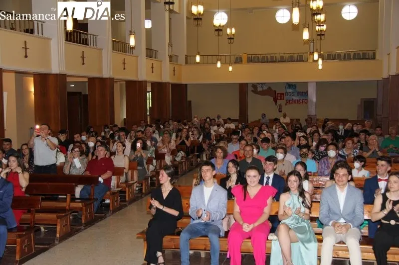 Graduación de alumnos de Segundo de Bachillerato en el Colegio San Agustín