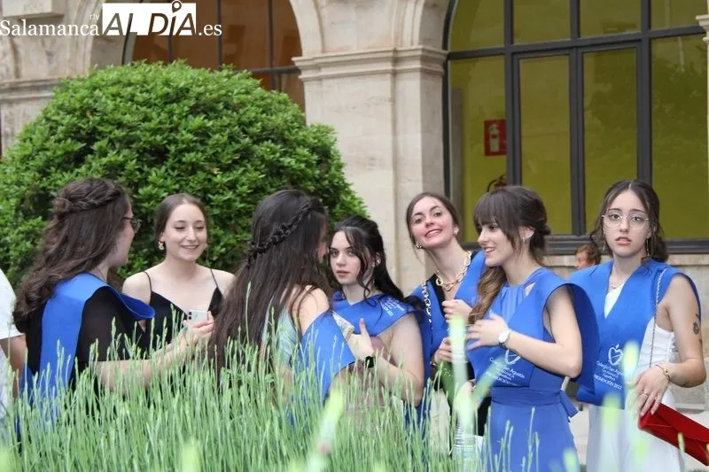 Graduación de alumnos de Segundo de Bachillerato en el Colegio San Agustín
