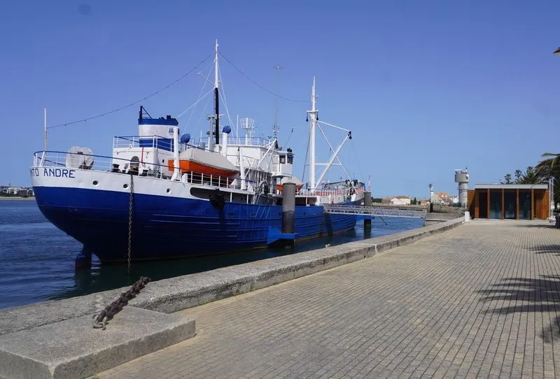 Navío-Museo Santo André, en Gafanha da Nazaré (Ílhavo)