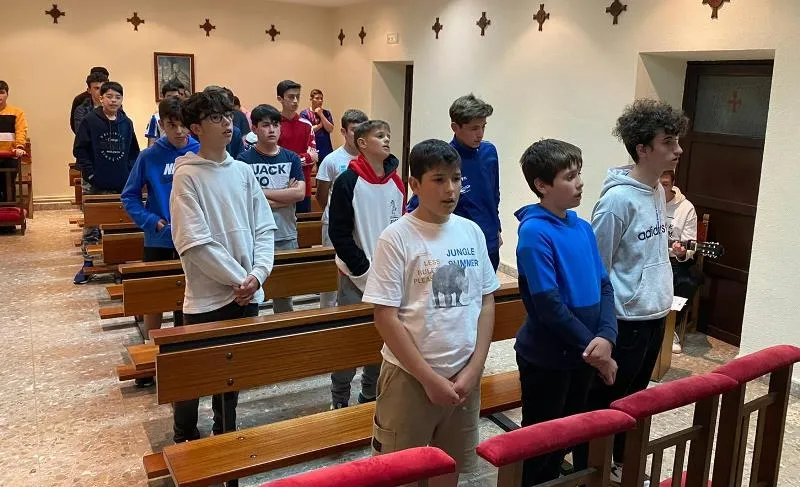 Foto 2 - Nueve interesados en entrar en el Seminario disfrutan de una convivencia