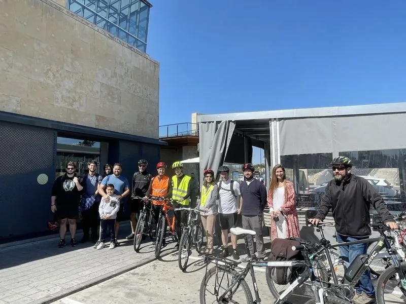 Foto 8 - Los vecinos de Salamanca disfrutan de la ruta en bici a orillas el Tormes