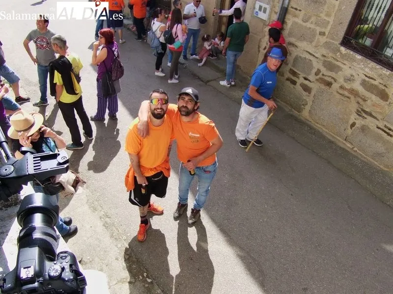 Segundo encierro de las fiestas del Noveno en San Felices de los Gallegos  / CORRAL