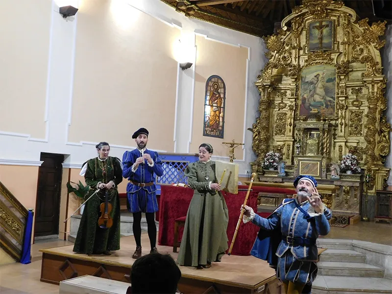 Foto 7 -  &ldquo;Buscando a Nebrija&rdquo; deslumbra en Santib&aacute;&ntilde;ez de B&eacute;jar