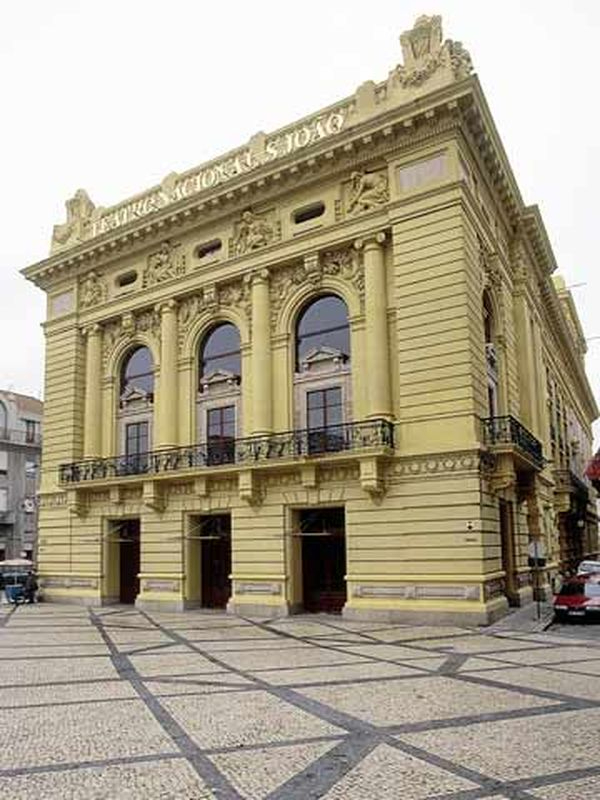 Teatro Nacional São João, en Oporto (Portugal)