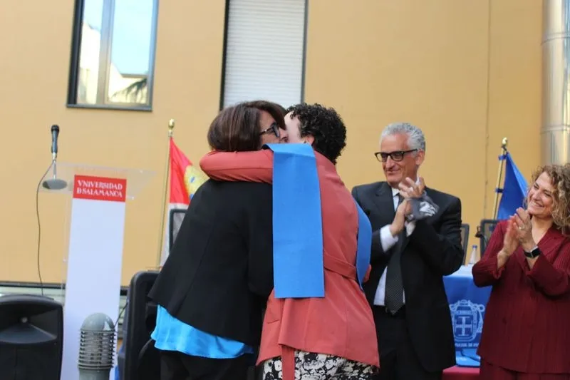 Acto de clausura del curso en el Colegio Mayor de Oviedo