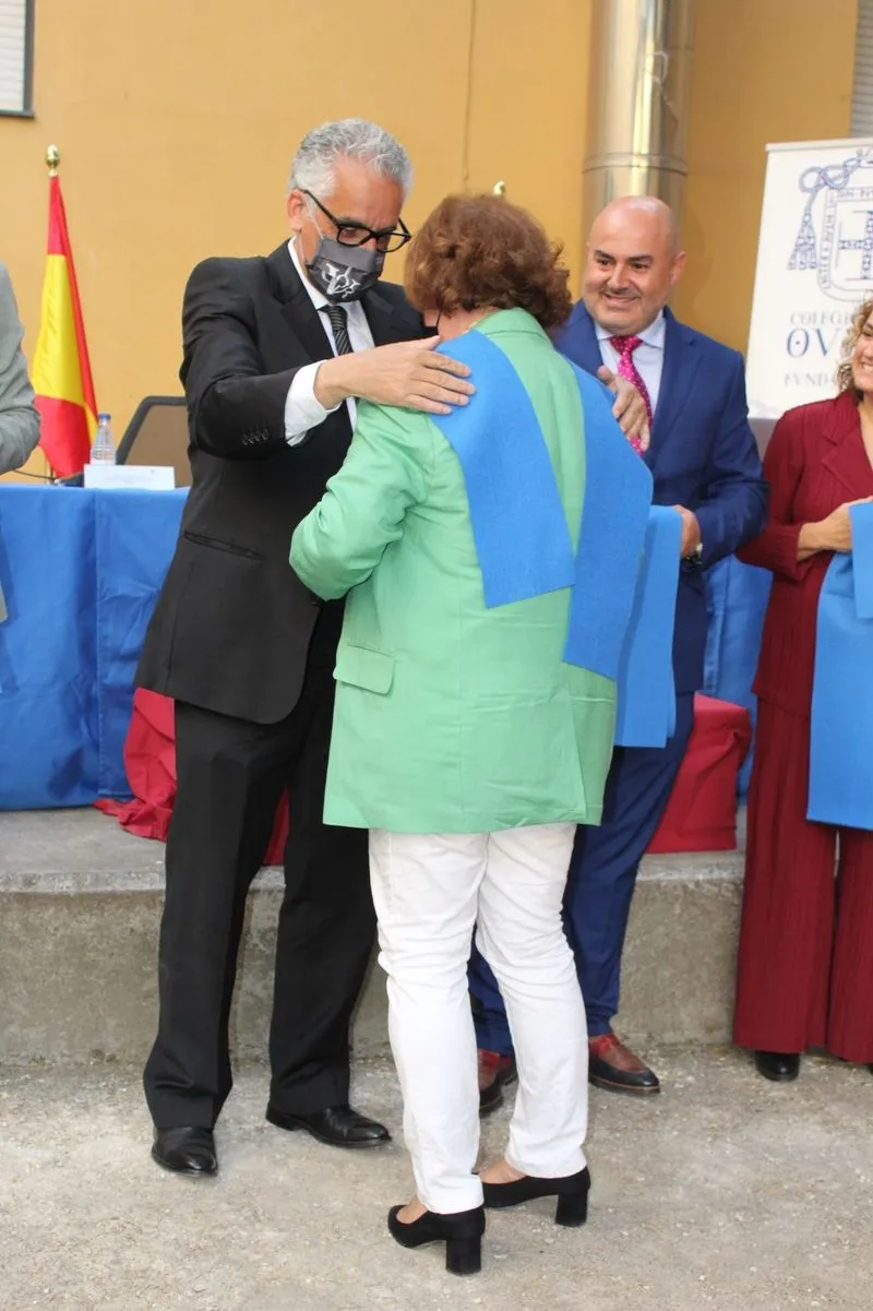 Acto de clausura del curso en el Colegio Mayor de Oviedo