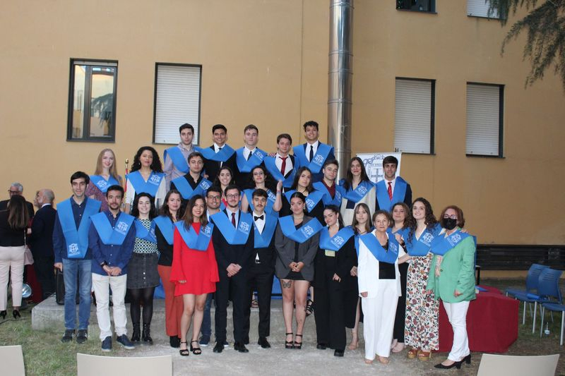 Acto de clausura del curso en el Colegio Mayor de Oviedo