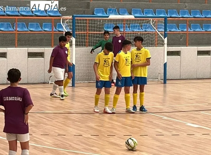 El equipo Infantil de fútbol sala del CD Los Leones de Vitigudino juega este sábado en Zamora