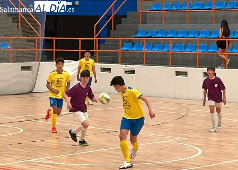 El equipo Infantil de fútbol sala del CD Los Leones de Vitigudino juega este sábado en Zamora