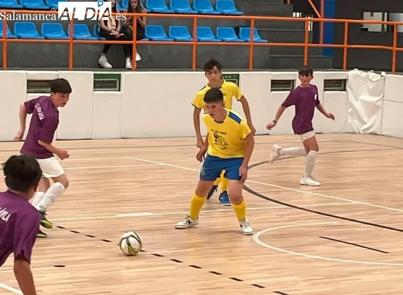 El equipo Infantil de fútbol sala del CD Los Leones de Vitigudino juega este sábado en Zamora