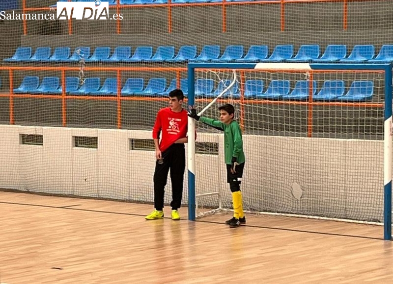 El equipo Infantil de fútbol sala del CD Los Leones de Vitigudino juega este sábado en Zamora