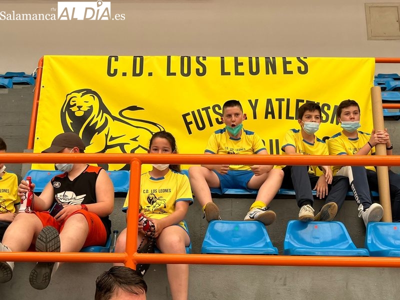El equipo Infantil de fútbol sala del CD Los Leones de Vitigudino juega este sábado en Zamora