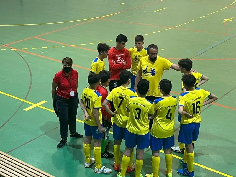 Los infantiles del CD Los Leones de fútbol sala disputarán el autonómico los días 28 y 29 de mayo en León