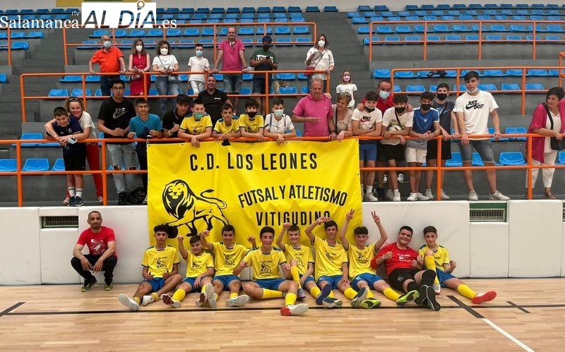 Victoria del CD Los Leones contra San Estanislao de Kostka por 4-1 La Alemedilla