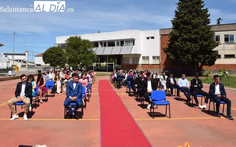 Acto de graduación en el IES Ramos del Mazanno de Vitigudino / ALBERTO VICENTE
