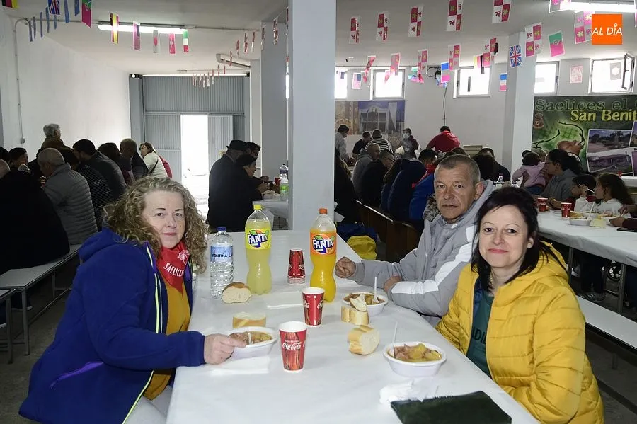 La caldereta volvió a juntar a familiares y vecinos de Saelices/ Rep. Gráfico: Adrián M.Pastor