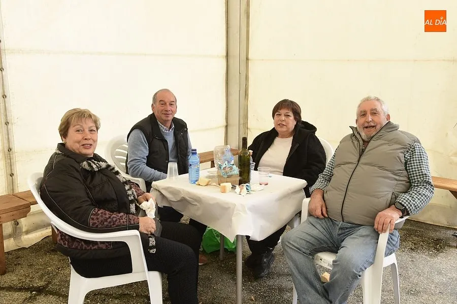La caldereta volvió a juntar a familiares y vecinos de Saelices/ Rep. Gráfico: Adrián M.Pastor