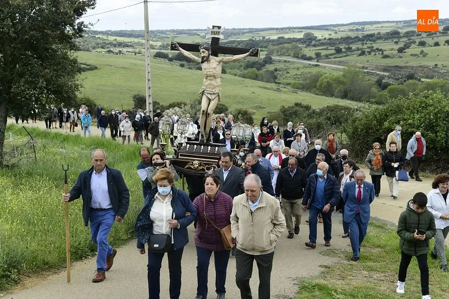 Procesión del Santo Cristo en El Bodón | Fotos: Adrián Martín