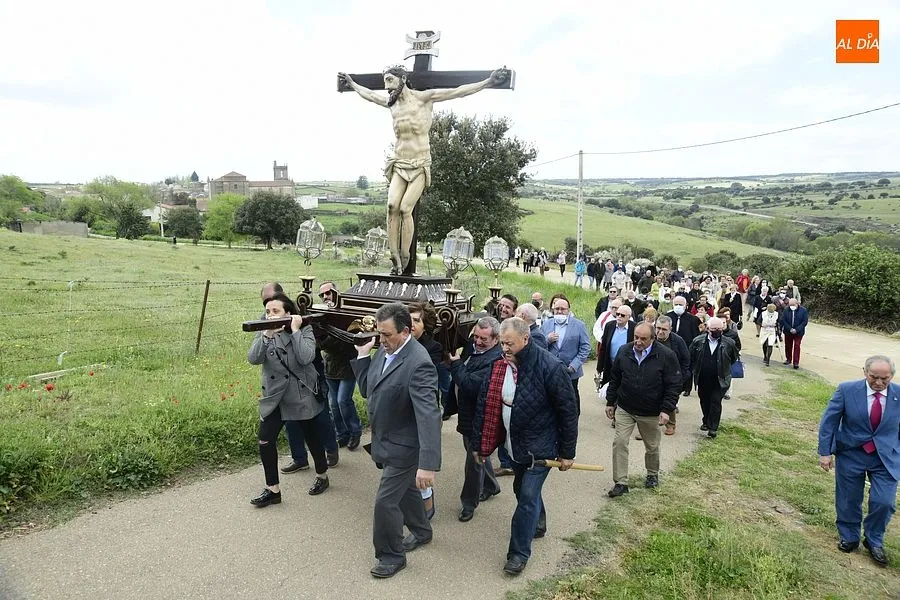 Procesión del Santo Cristo en El Bodón | Fotos: Adrián Martín