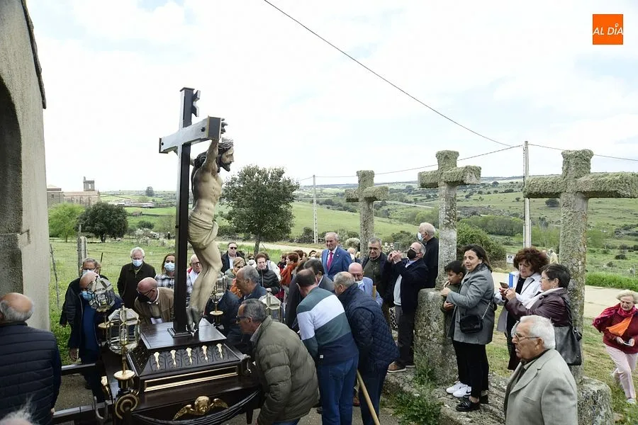 Procesión del Santo Cristo en El Bodón | Fotos: Adrián Martín