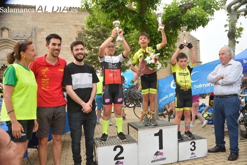 Macotera ha celebrado este sábado el I Trofeo Escuelas, Copa Castilla y León para promesas del ciclismo