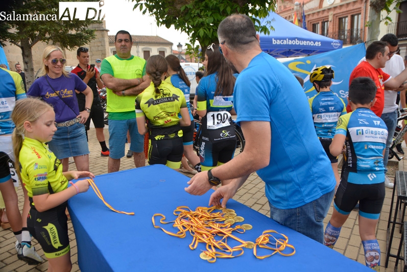 Macotera ha celebrado este sábado el I Trofeo Escuelas, Copa Castilla y León para promesas del ciclismo