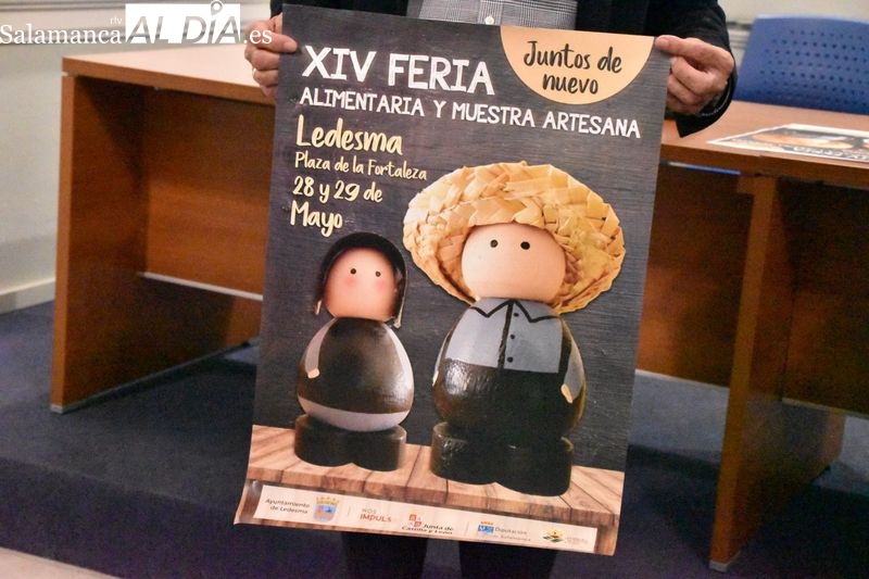 Presentación en la Diputación de la XIV Feria Alimentaria y Muestra Artesana de Ledesma