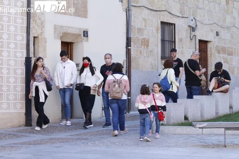 Foto 4 - Salamanca acoge a numerosos turistas antes del regreso de las lluvias