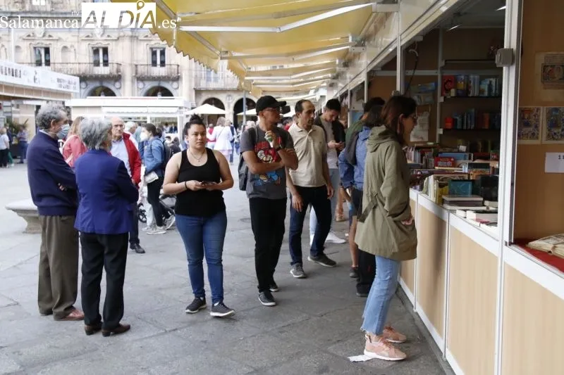 Última jornada de la Feria del Libro en Salamanca - David Sañudo