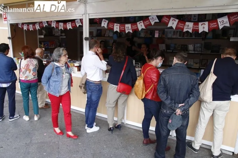 Última jornada de la Feria del Libro en Salamanca - David Sañudo
