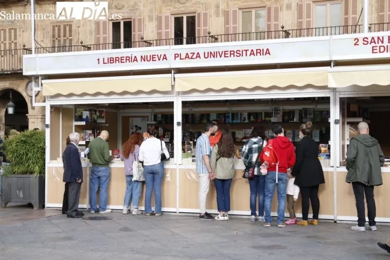 Última jornada de la Feria del Libro en Salamanca - David Sañudo
