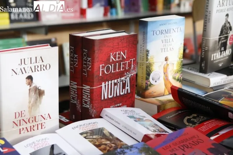 Última jornada de la Feria del Libro en Salamanca - David Sañudo