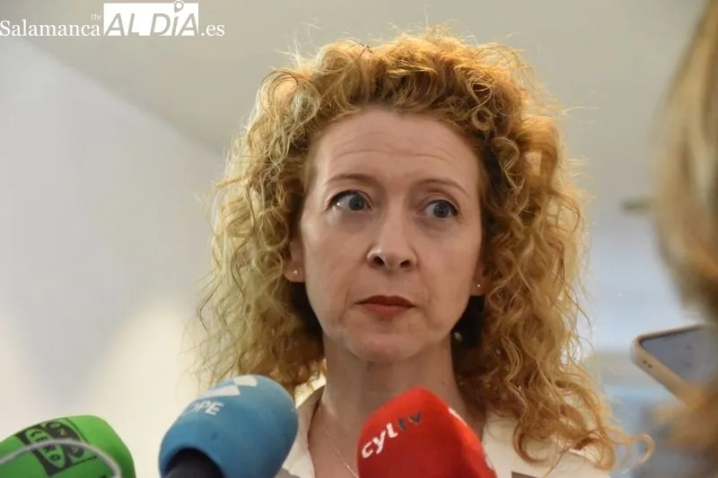 Jornada ‘Los contratos reservados en la Administración como apoyo a las entidades del tercer sector que trabajan con la población en situación de exclusión social’, que se celebraba este lunes en el Palacio de Congresos de Salamanca. Foto de Vanesa Martin