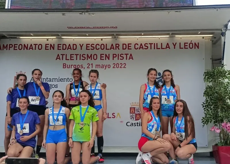 Campeonato de Castilla y León Escolar de Atletismo en Burgos
