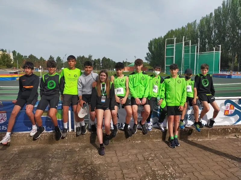 Campeonato de Castilla y León Escolar de Atletismo en Burgos