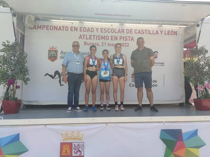 Campeonato de Castilla y León Escolar de Atletismo en Burgos