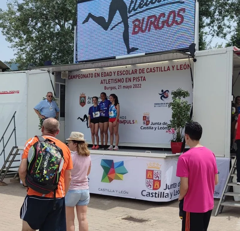 Campeonato de Castilla y León Escolar de Atletismo en Burgos