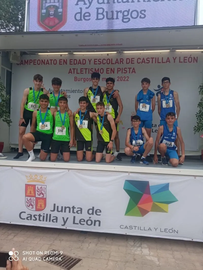 Campeonato de Castilla y León Escolar de Atletismo en Burgos