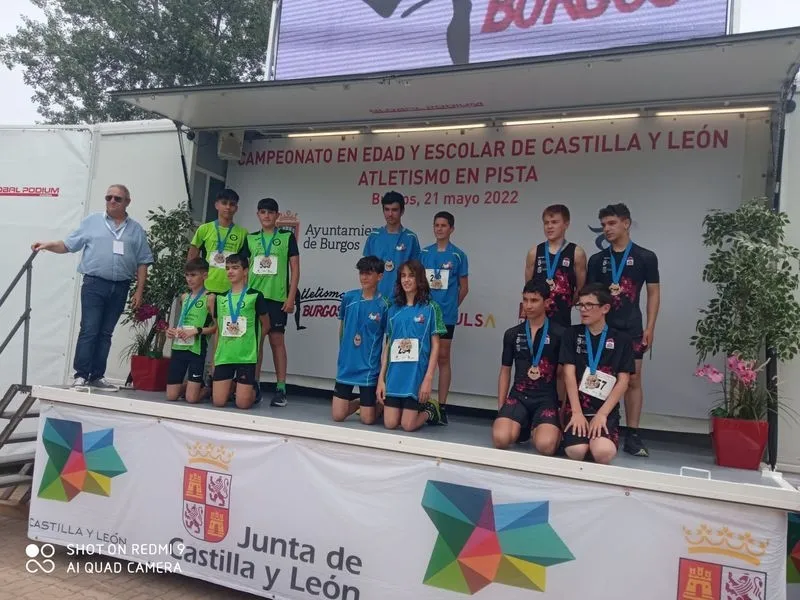 Campeonato de Castilla y León Escolar de Atletismo en Burgos