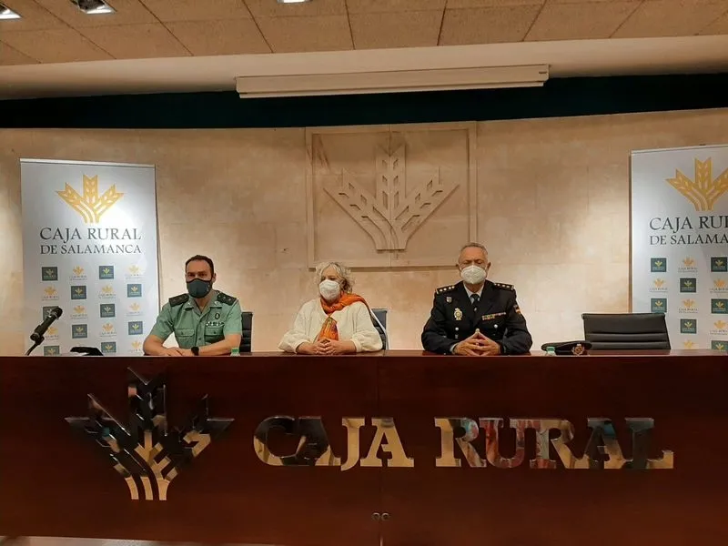 Celebración del Día de la Seguridad Privada en la sede de Caja Rural de Salamanca