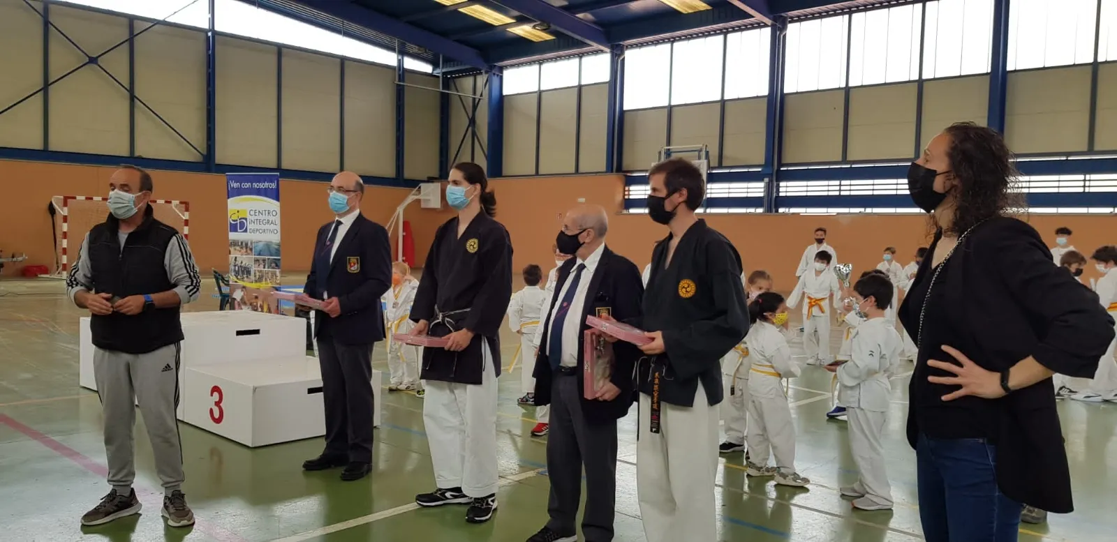 El Torneo de Kárate Ciudad de Peñaranda ha vuelto a ponerse en marcha este sábado 
