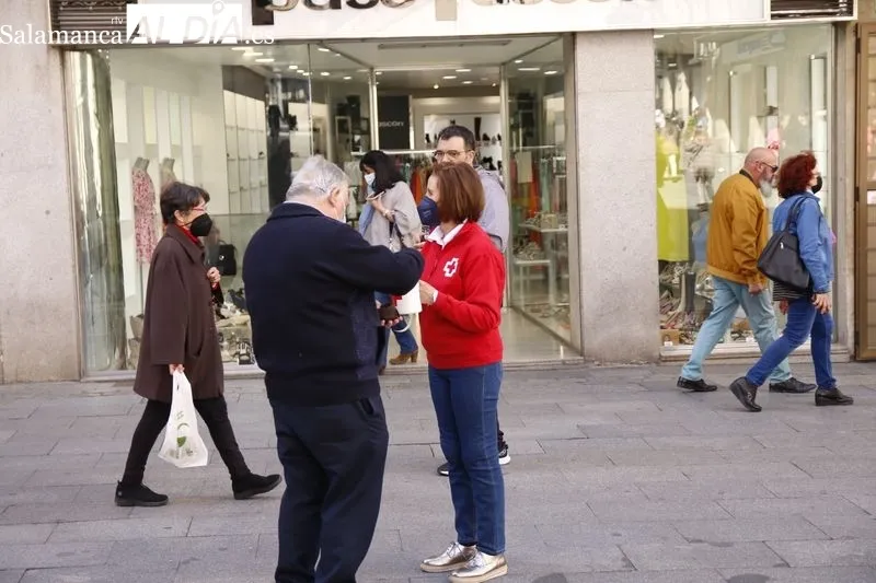 Día de la Banderita en Salamanca. Foto de David Sañudo