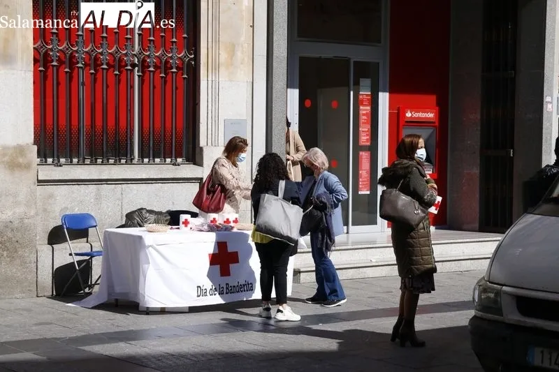 Día de la Banderita en Salamanca. Foto de David Sañudo
